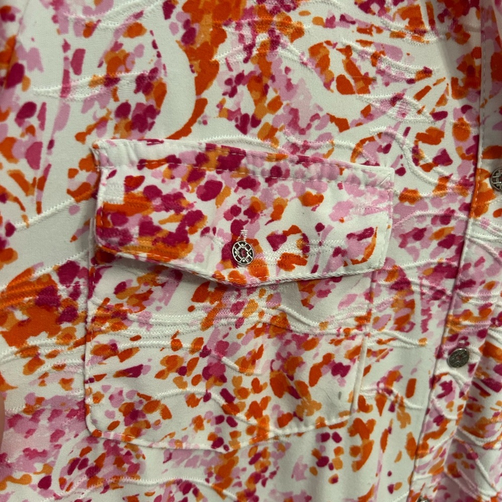 Colorful Button-Up Dress - Picture 3 of 4